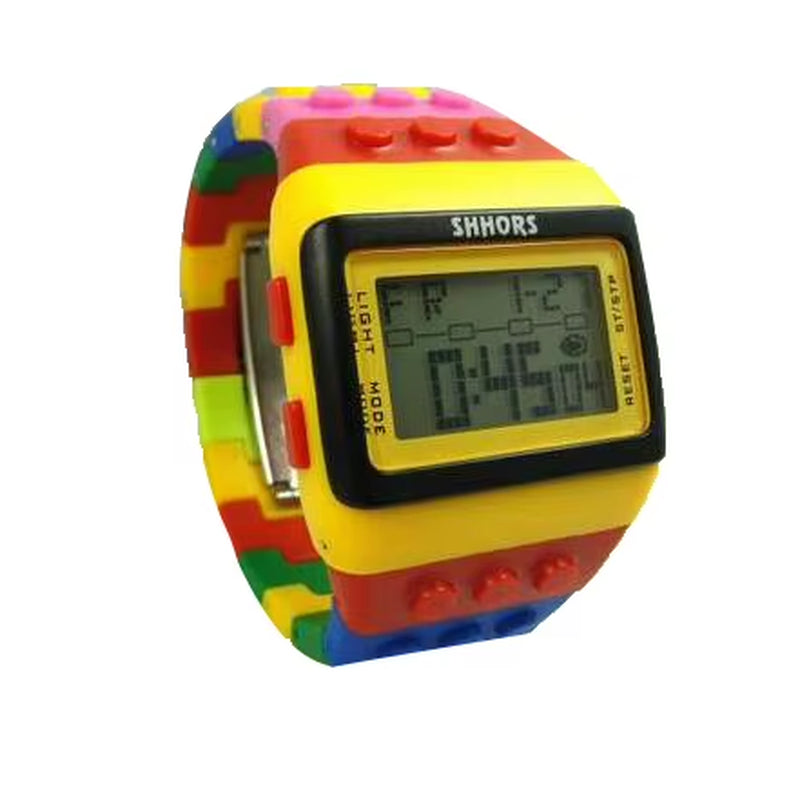 SHHORS Watches Led Digital Watches Electronic Wristwatch Fashion Plastic Watches Women Watches Rainbow Watch Reloj Mujer